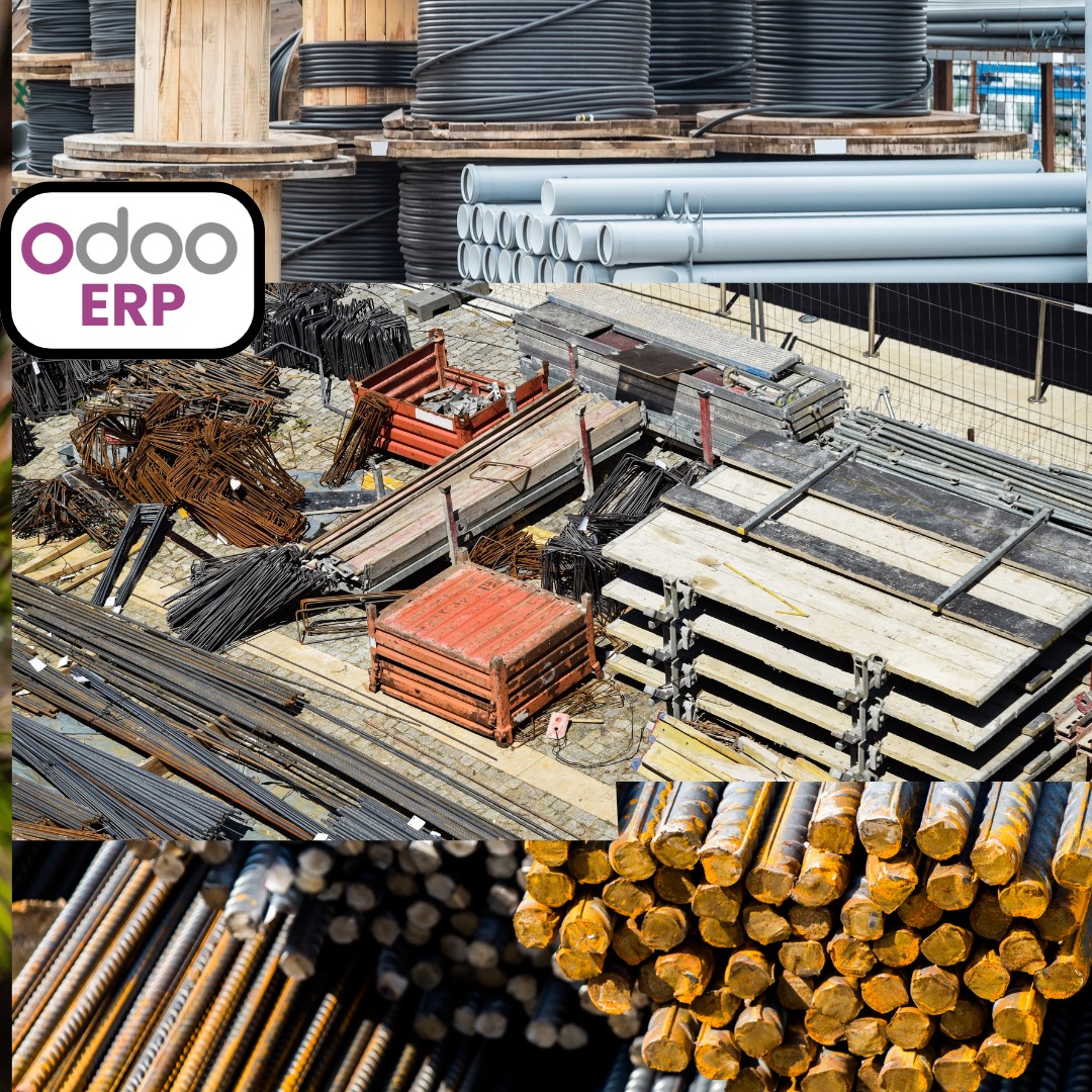 Odoo ERP for Construction Materials Manufacturing in Dubai